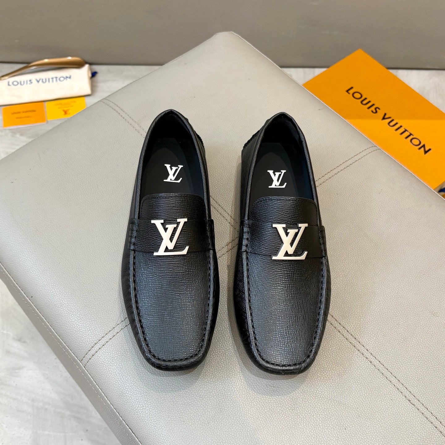 LvE 1:1 Premium Loafer Shoes for Men available on Pre Order