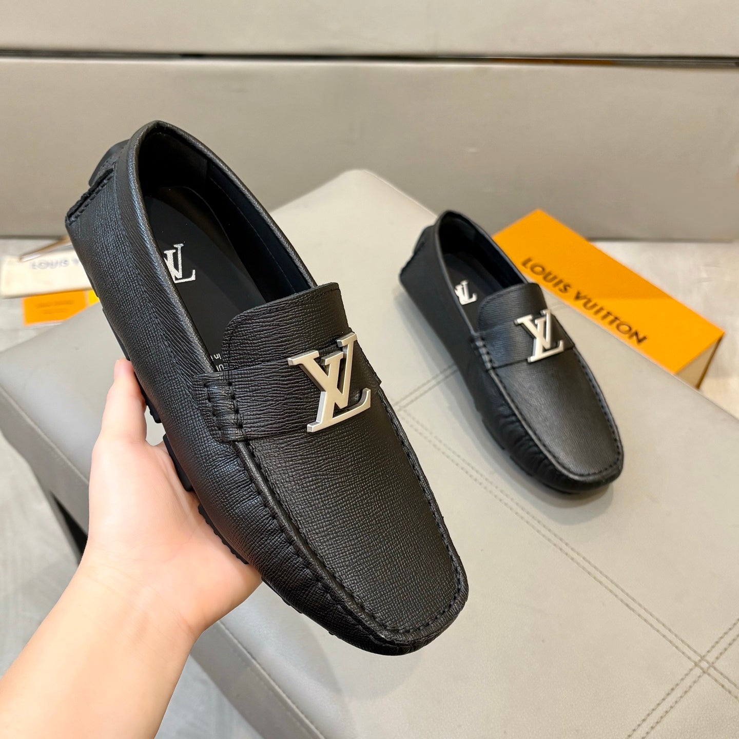 LvE 1:1 Premium Loafer Shoes for Men available on Pre Order
