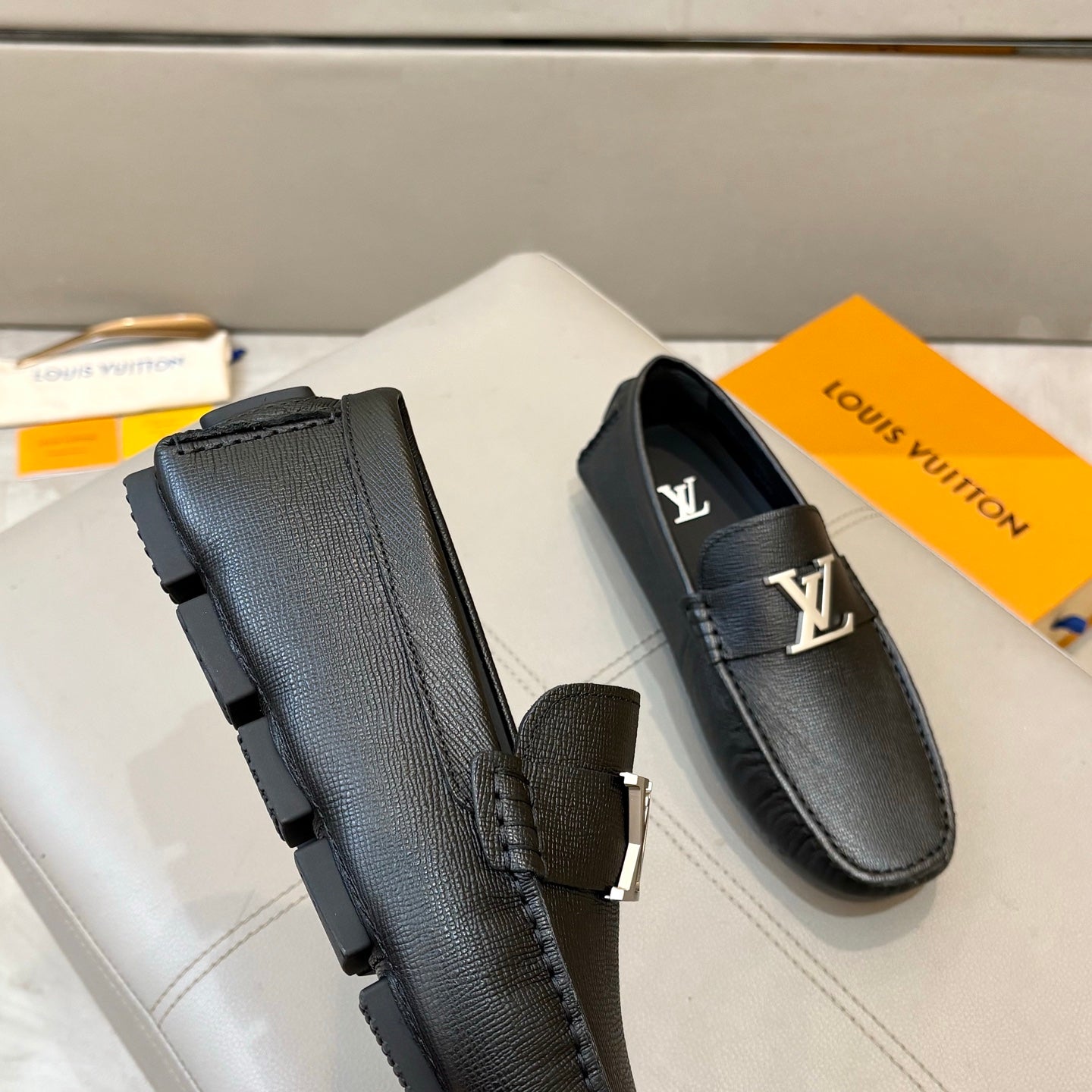 LvE 1:1 Premium Loafer Shoes for Men available on Pre Order