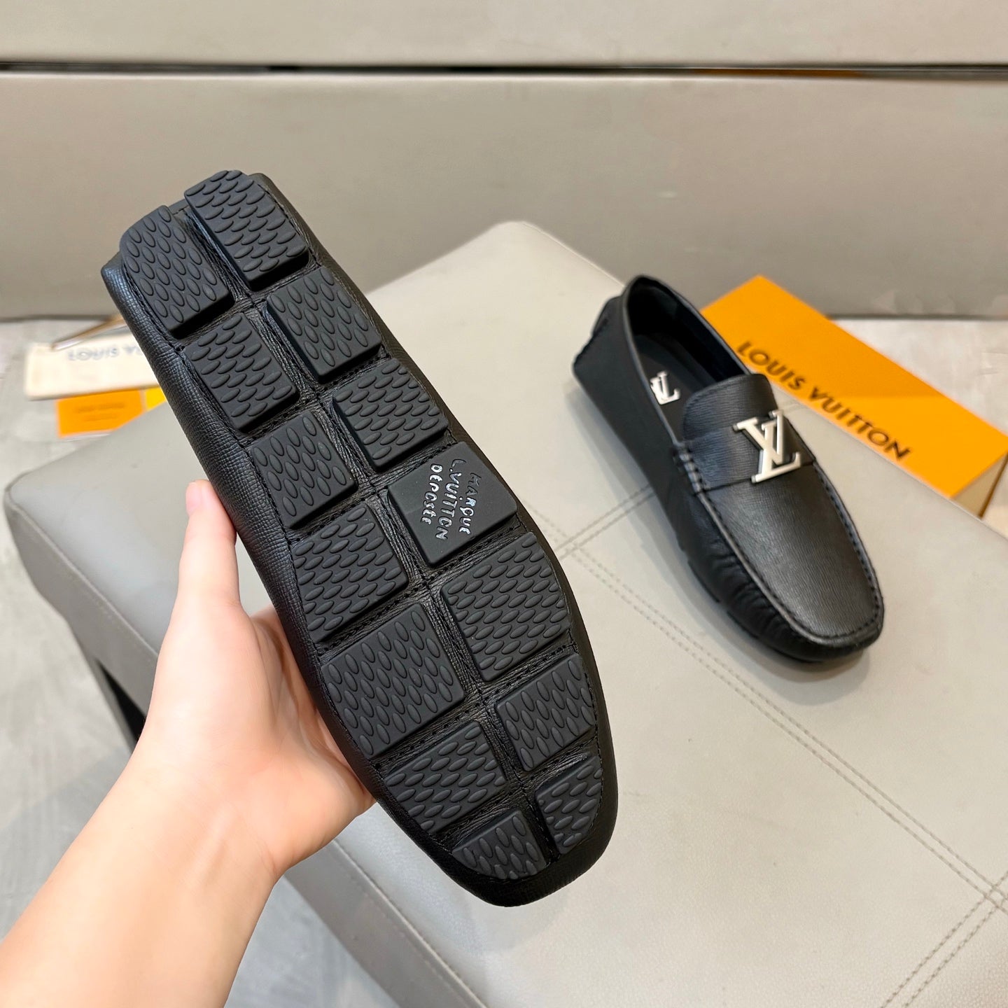 LvE 1:1 Premium Loafer Shoes for Men available on Pre Order