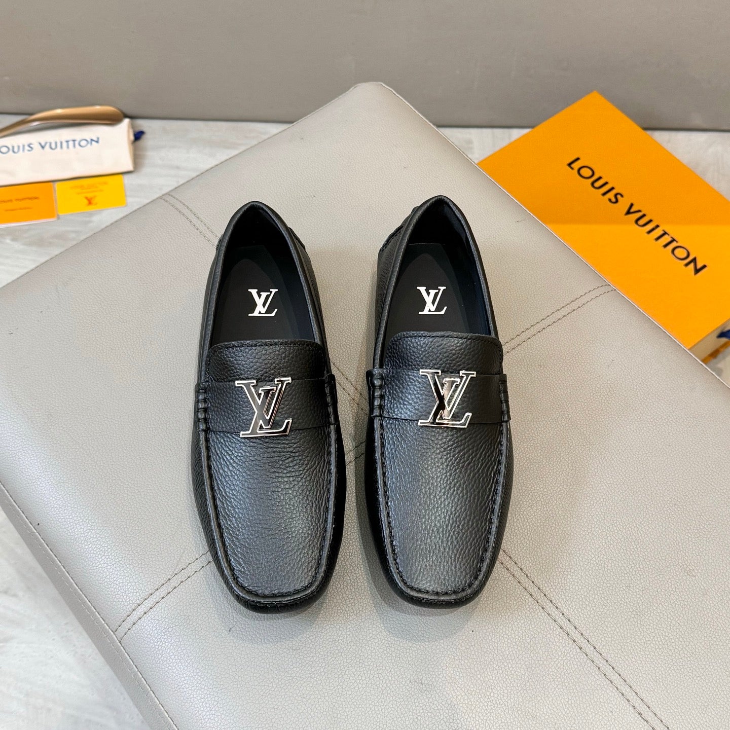 1:1 Lvui Premium Loafer Shoes for Men Pre Order