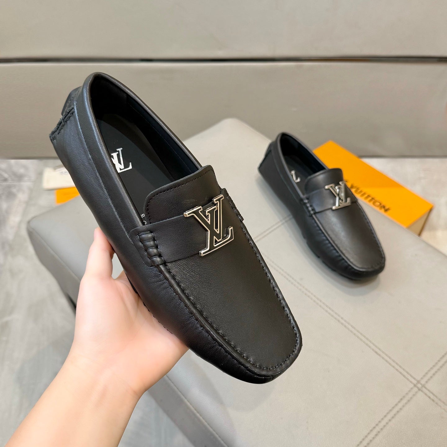 1:1 Lvi Premium Loafer Shoes for Men Pre Order