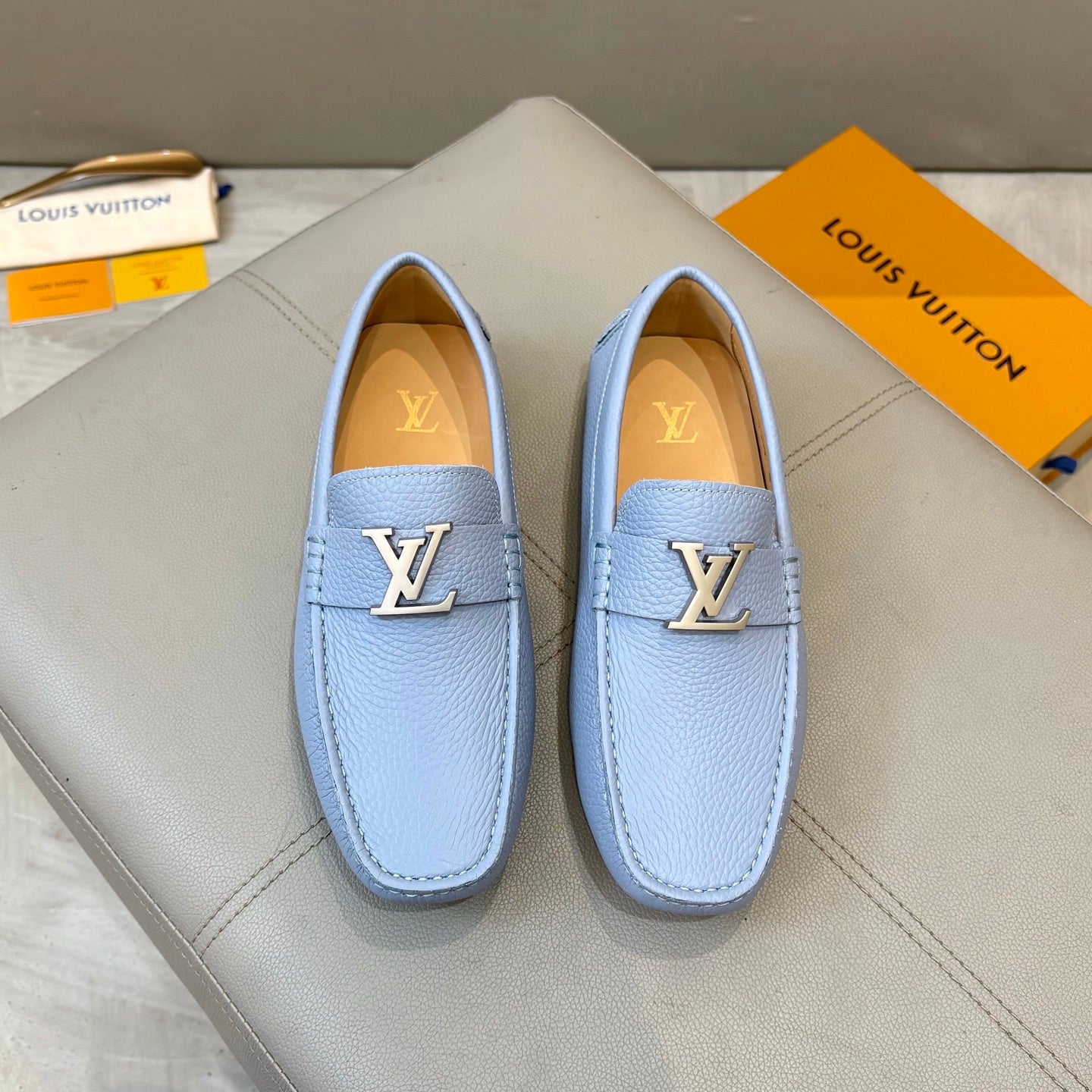 1:1 Lvi Premium Loafer Shoes for Men Pre Order