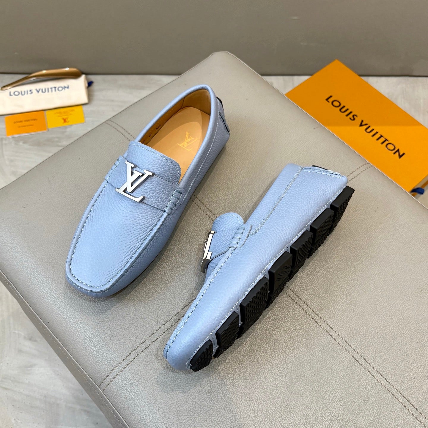 1:1 Lvi Premium Loafer Shoes for Men Pre Order