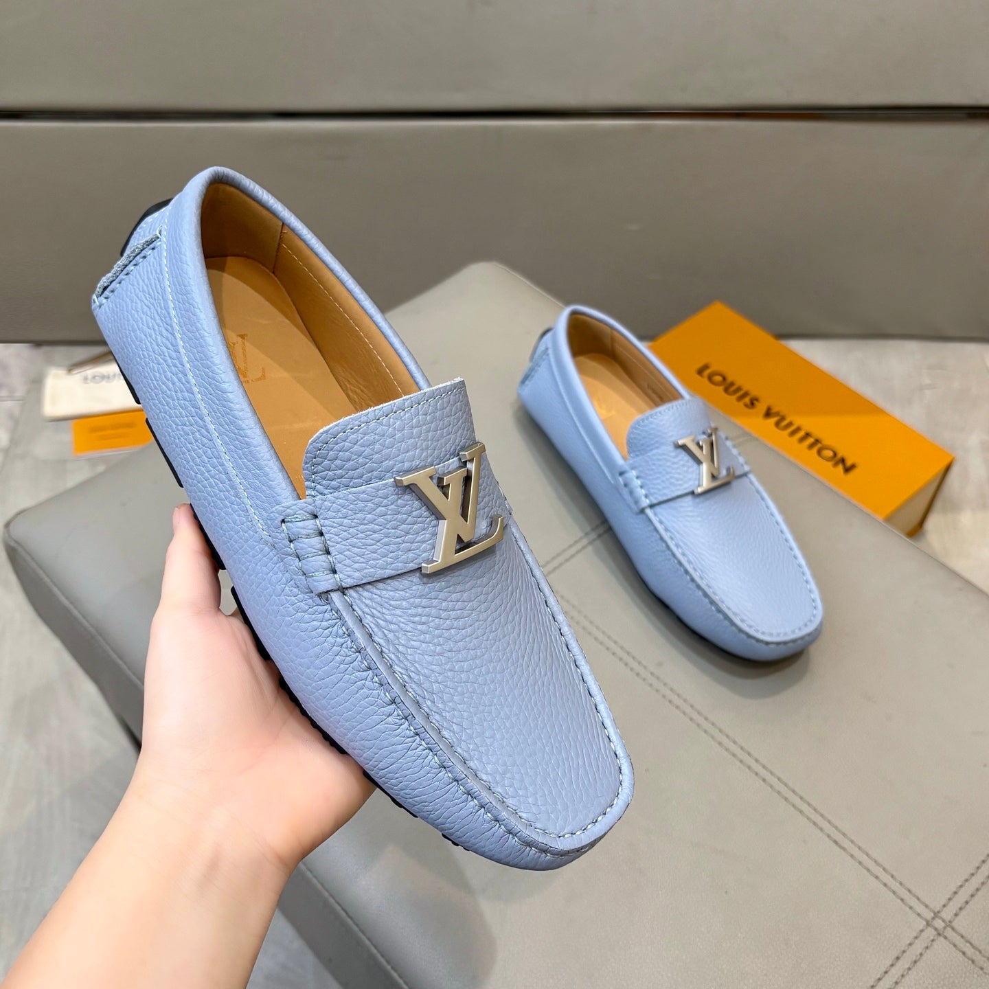 1:1 Lvi Premium Loafer Shoes for Men Pre Order