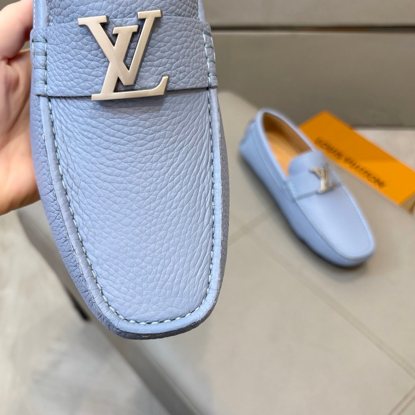 1:1 Lvi Premium Loafer Shoes for Men Pre Order