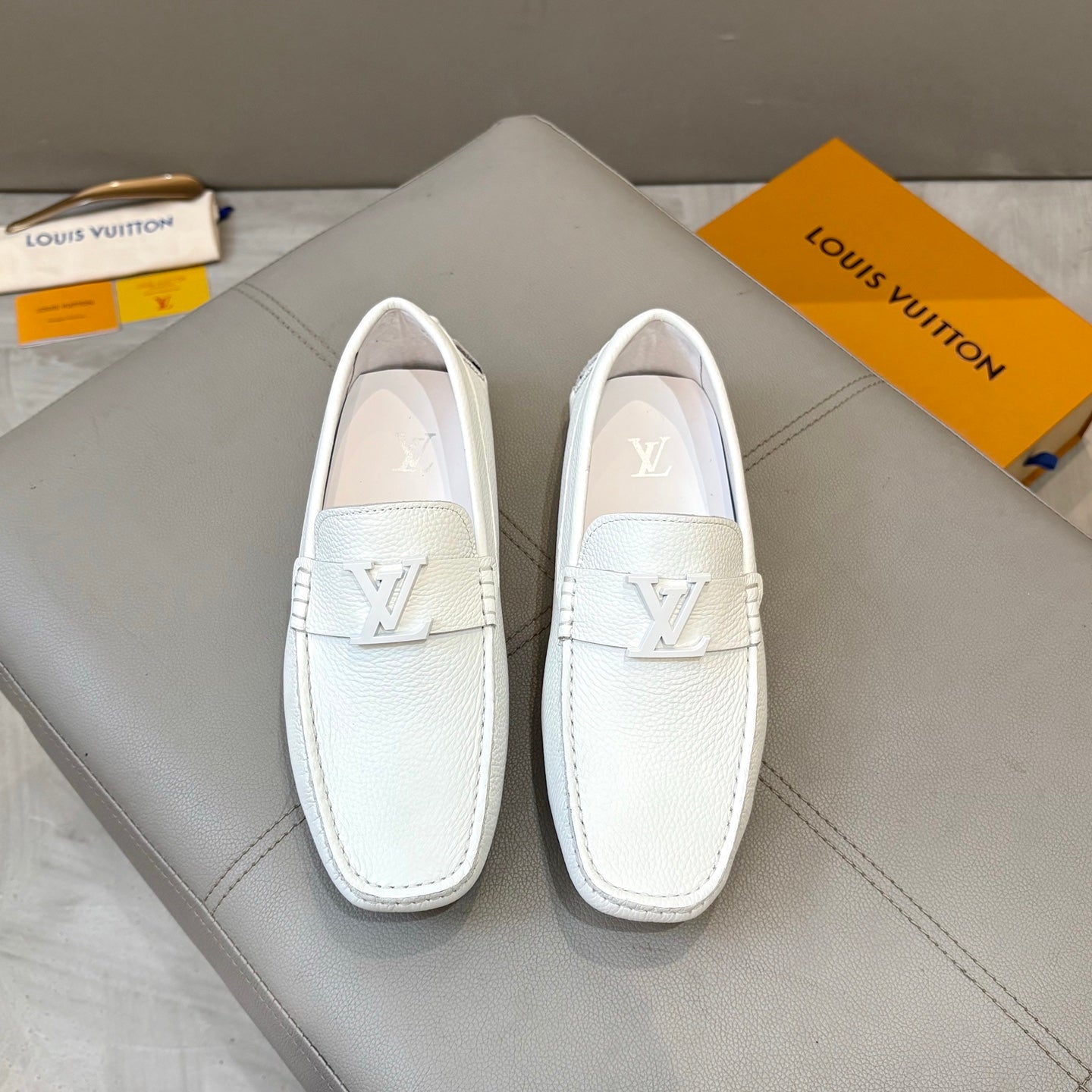 1:1 Lvi Premium Loafer Shoes for Men Pre Order
