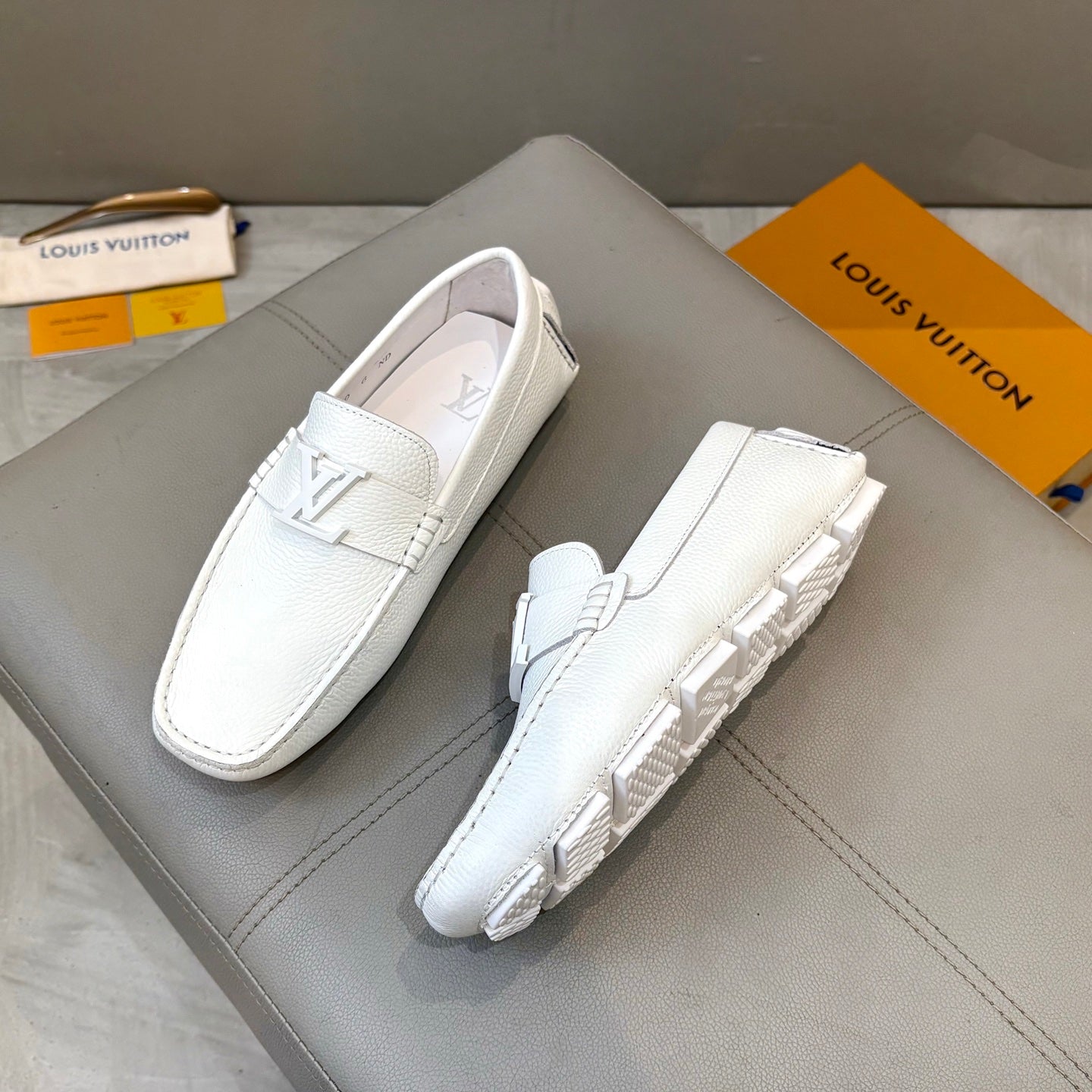 1:1 Lvi Premium Loafer Shoes for Men Pre Order