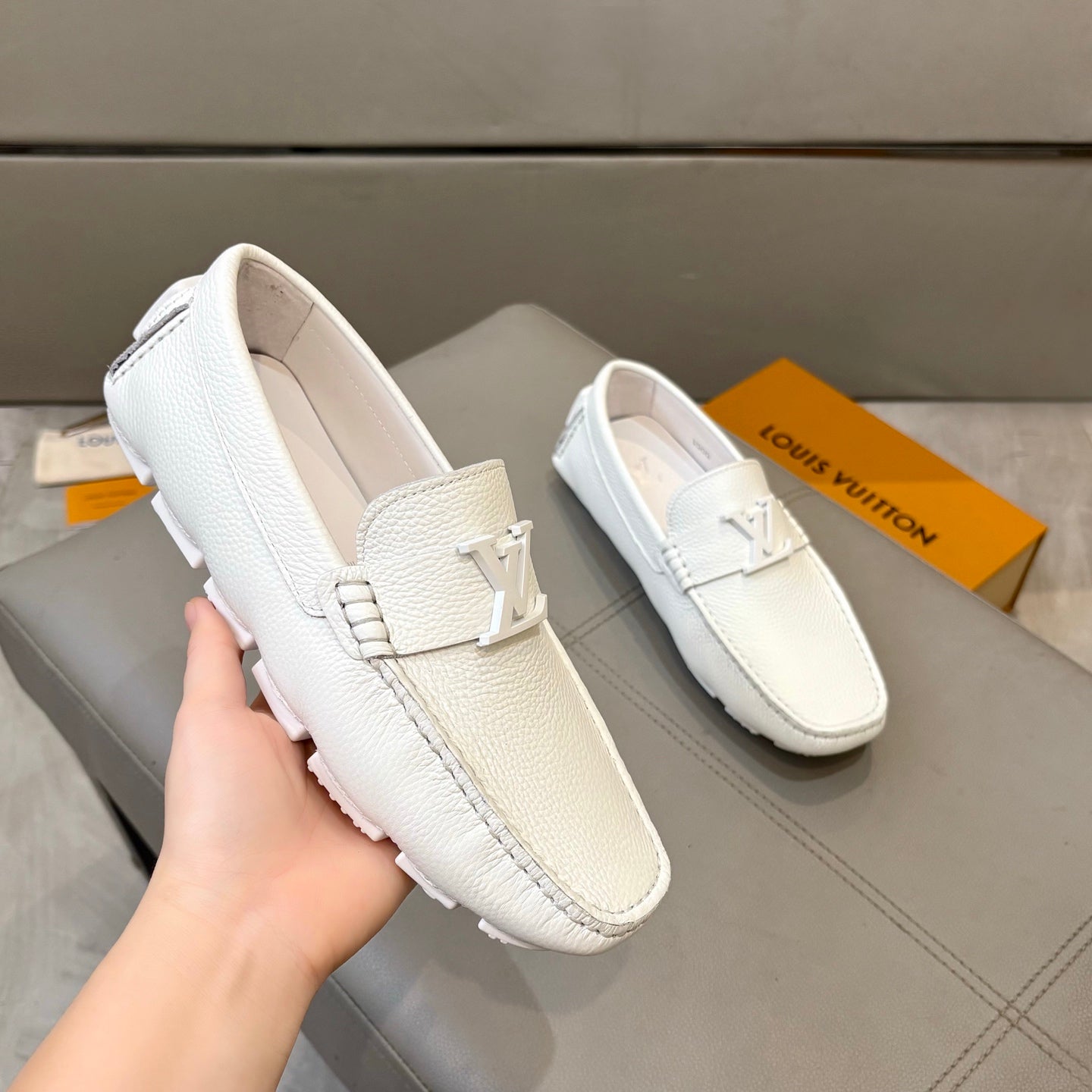 1:1 Lvi Premium Loafer Shoes for Men Pre Order