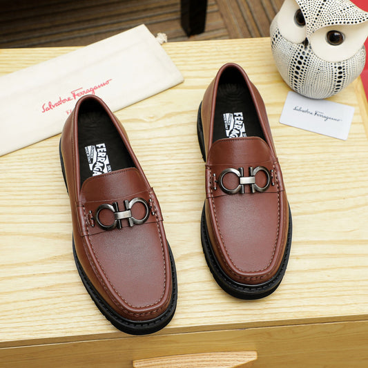 Ferragamo Leather Shoes for Men Pre Order