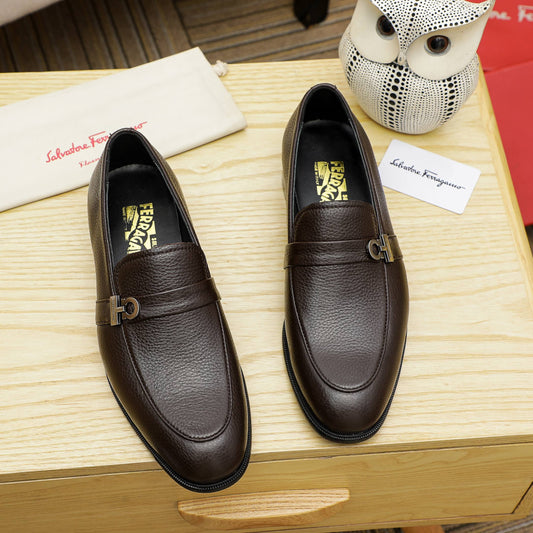 Ferragmo Leather Shoes for Men Pre Order