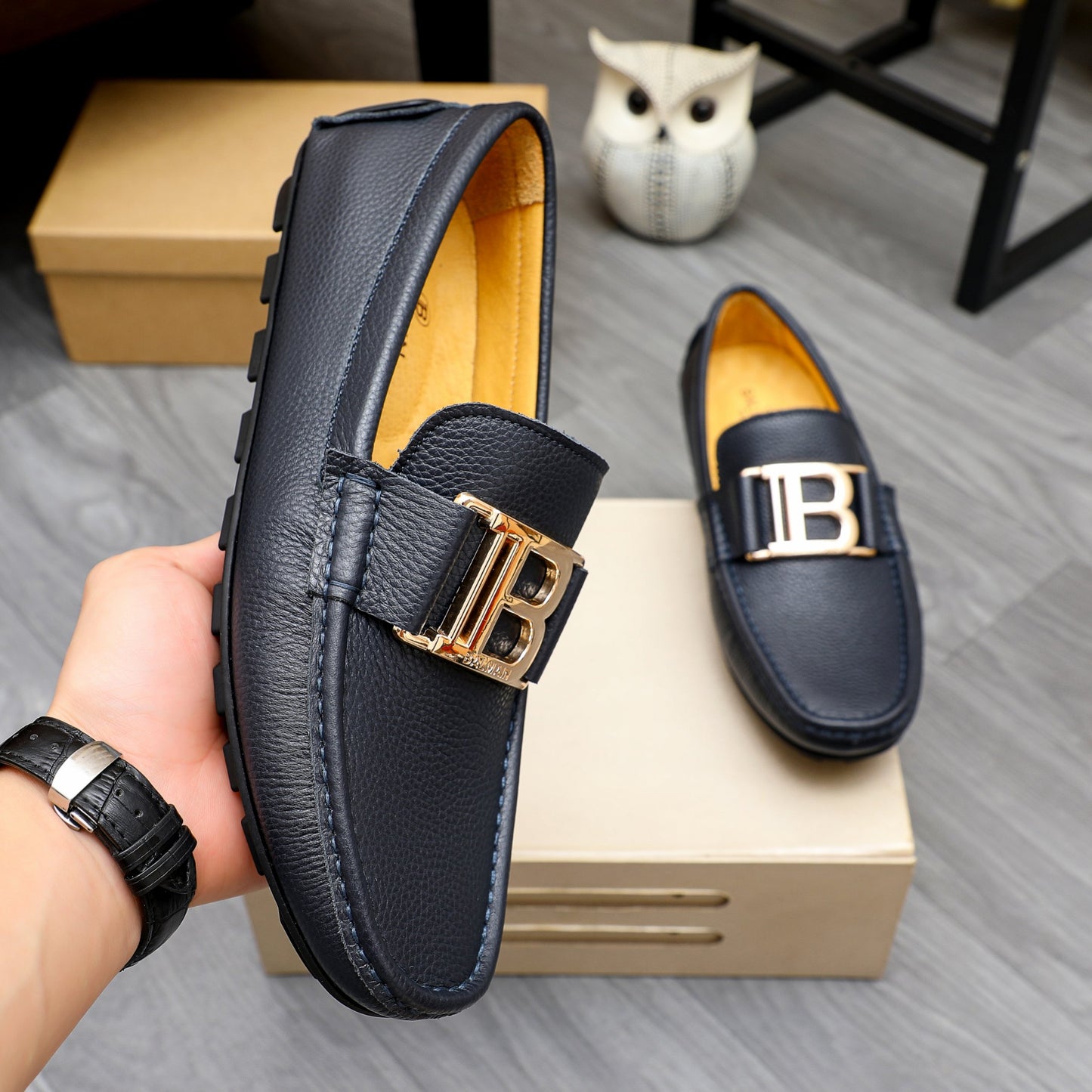 Balmain Loafer Shoes for Men Pre Order