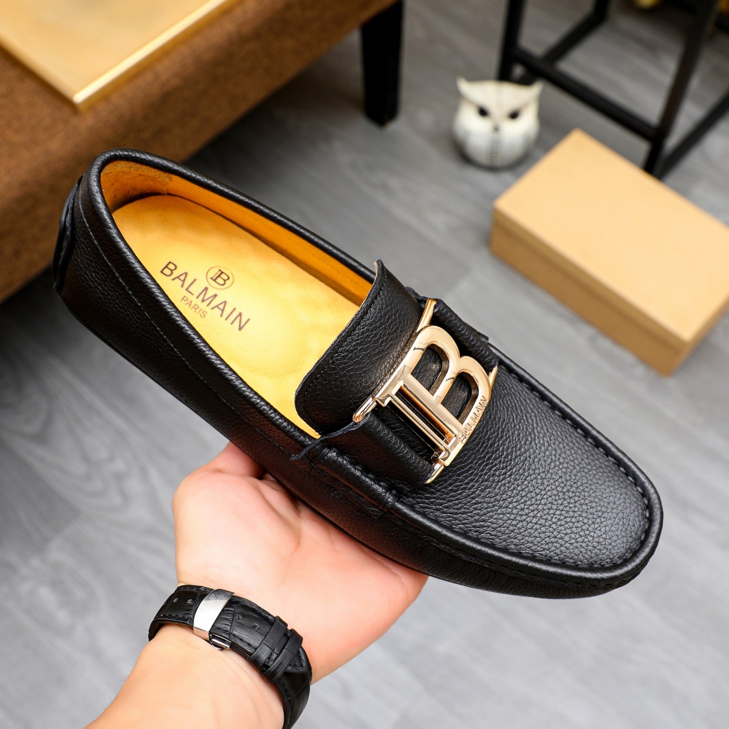 Balmain Loafer Shoes for Men Pre Order