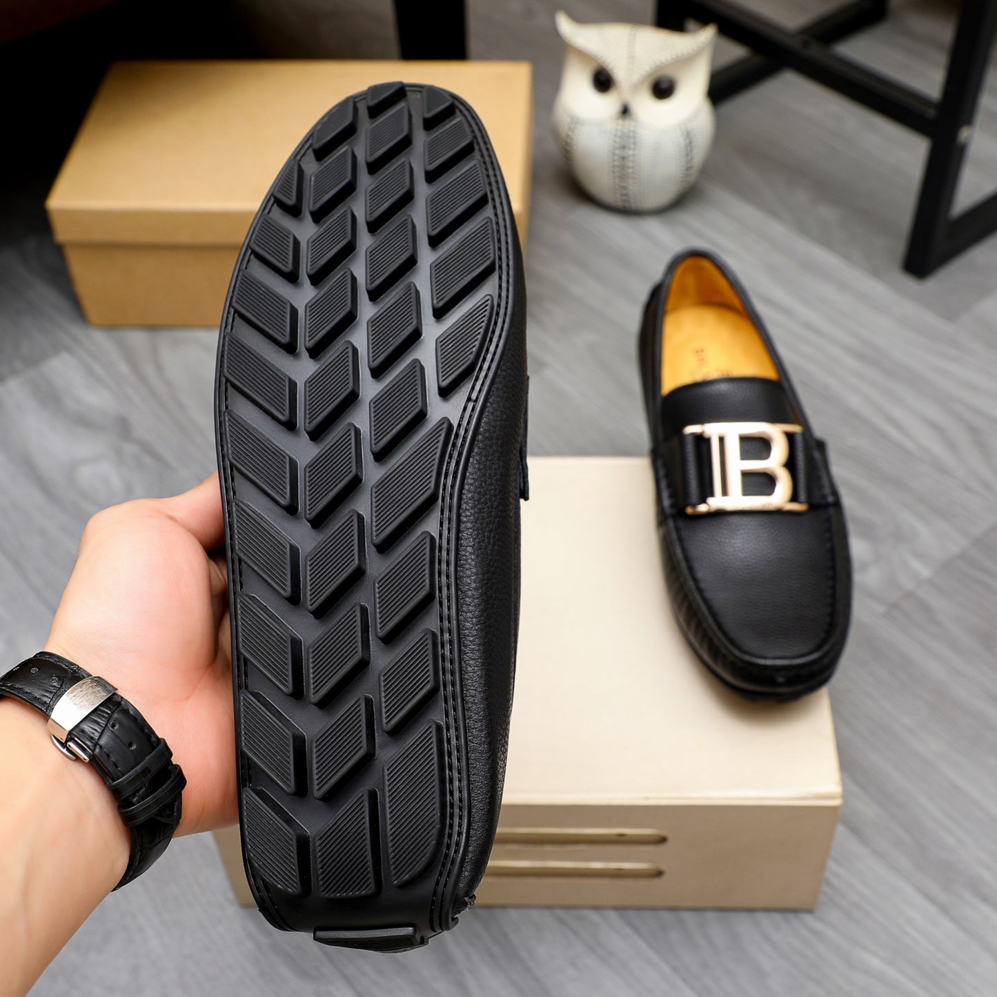 Balmain Loafer Shoes for Men Pre Order