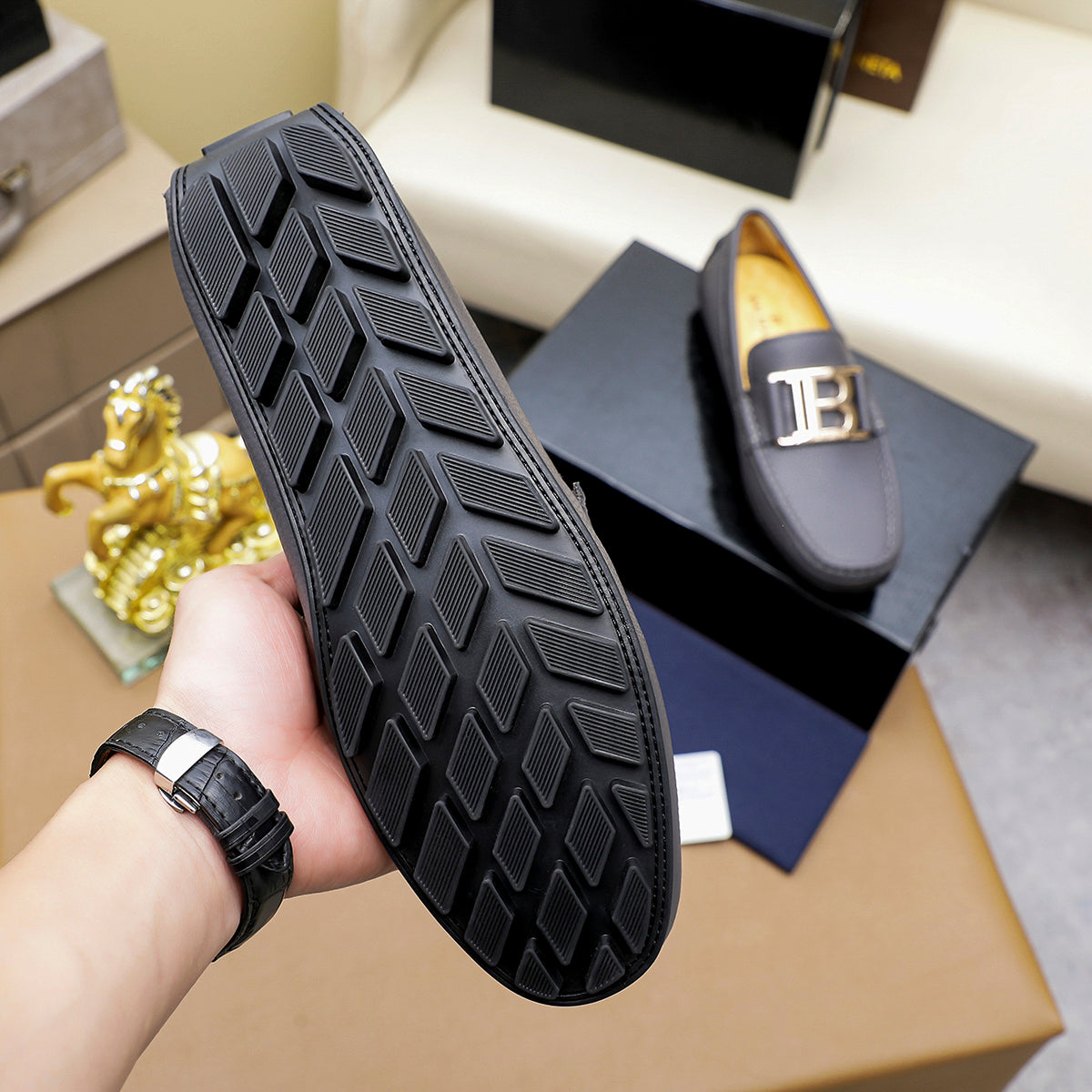 Balmain Loafer Shoes for Men Pre Order