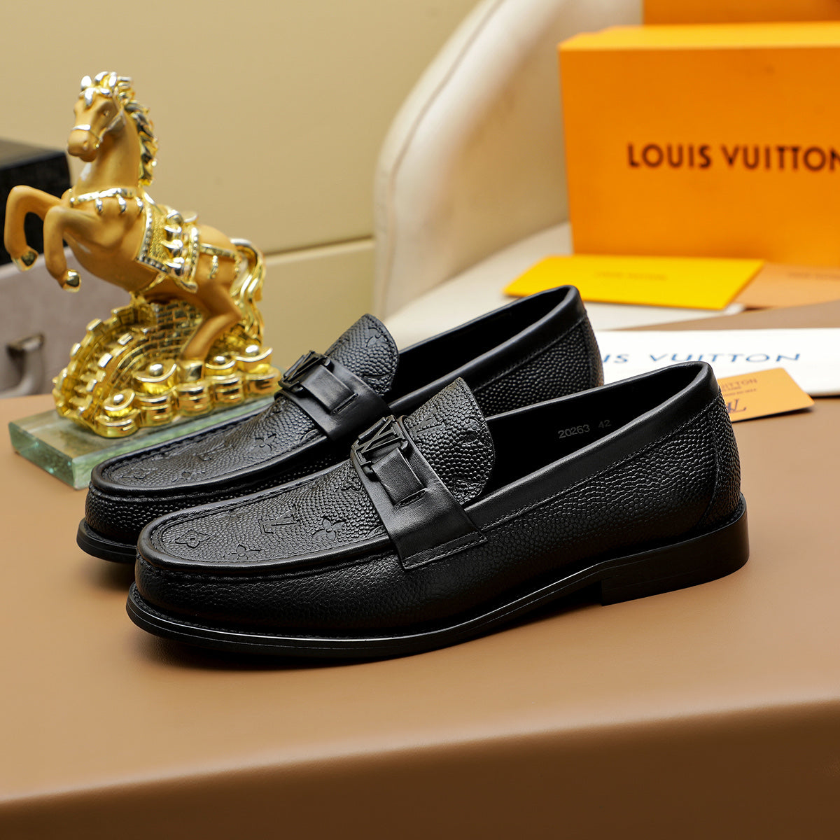 LVE Premium Leather Shoes for Men on Pre Order