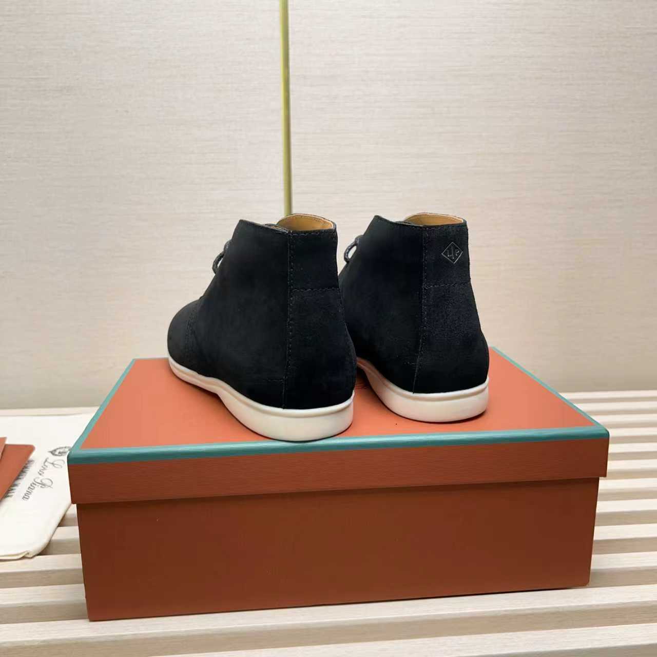 L P Genuine Suede Chukka Boots for Men