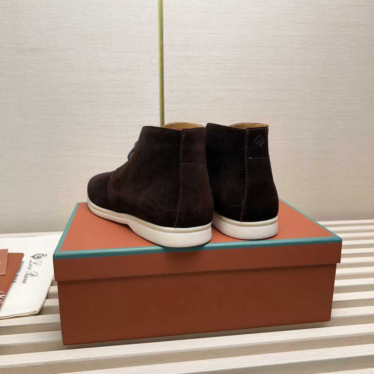 L-P Genuine Suede Chukka Boots for Men Pre Order