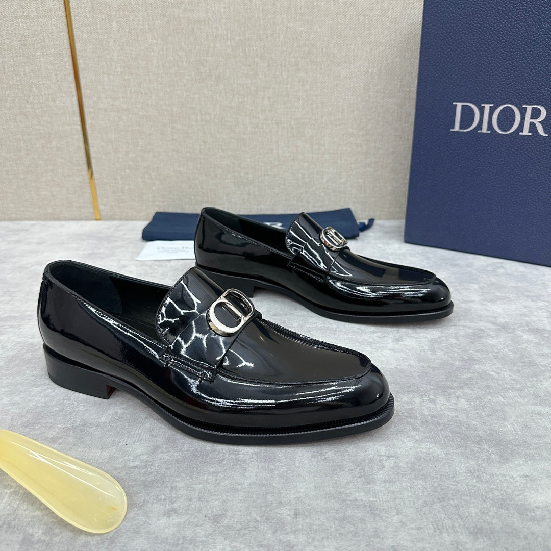 Dior Formal Glossy Leather Shoes for Men Pre order