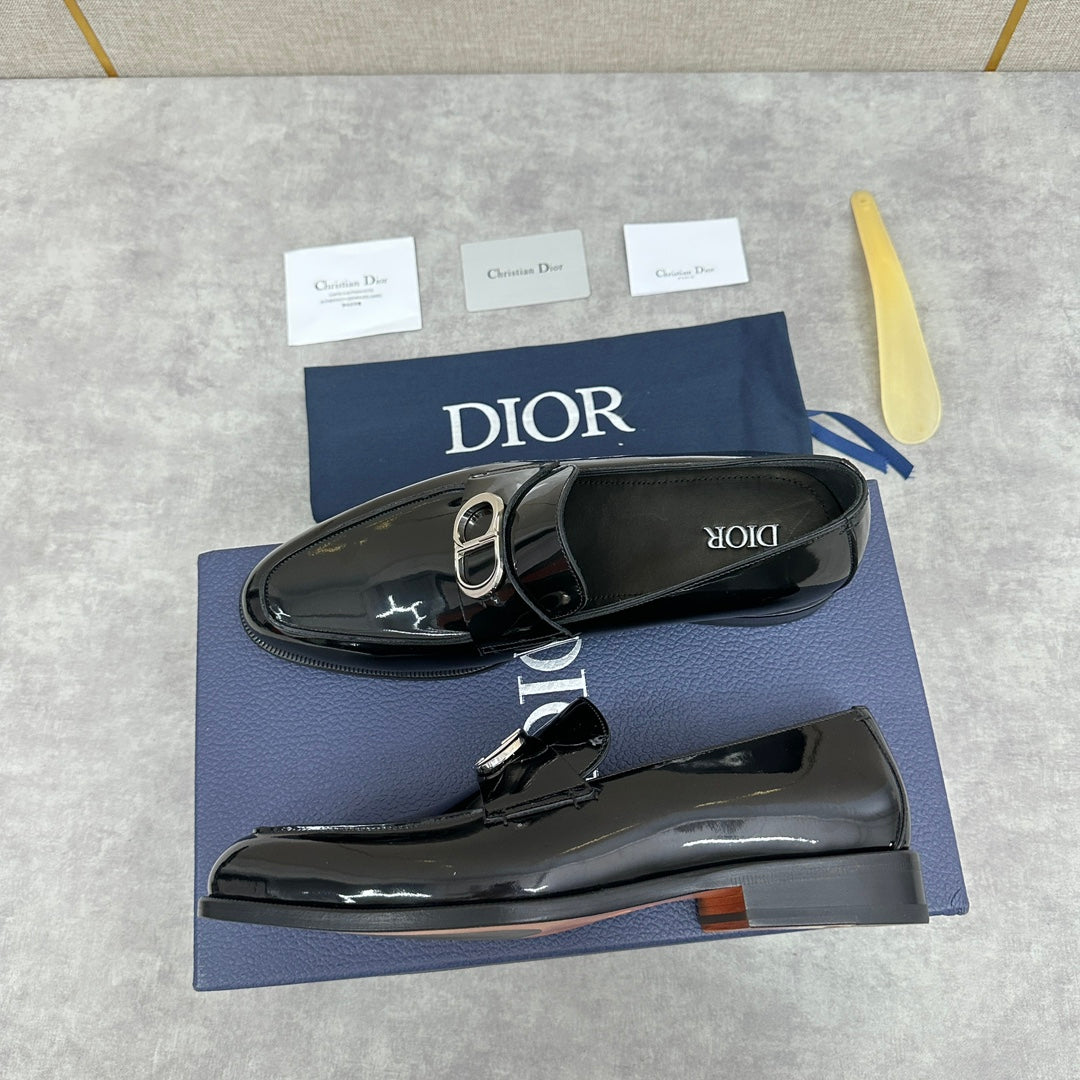Dior Formal Glossy Leather Shoes for Men Pre order