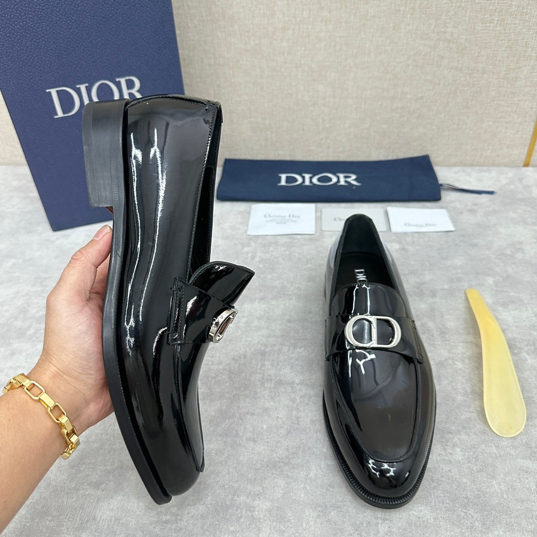 Dior Formal Glossy Leather Shoes for Men Pre order