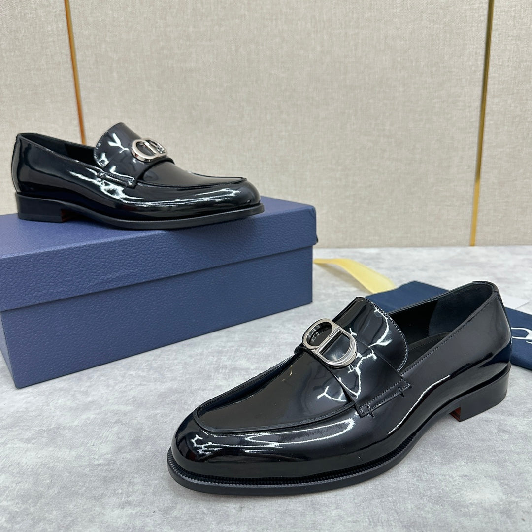 Dior Formal Glossy Leather Shoes for Men Pre order