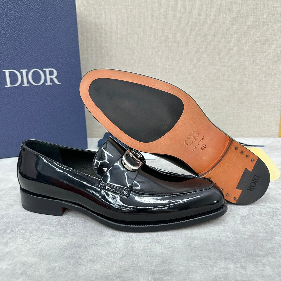 Dior Formal Glossy Leather Shoes for Men Pre order