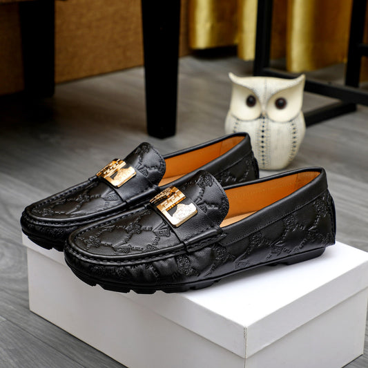 Versce Leather Loafers for Men Pre Order