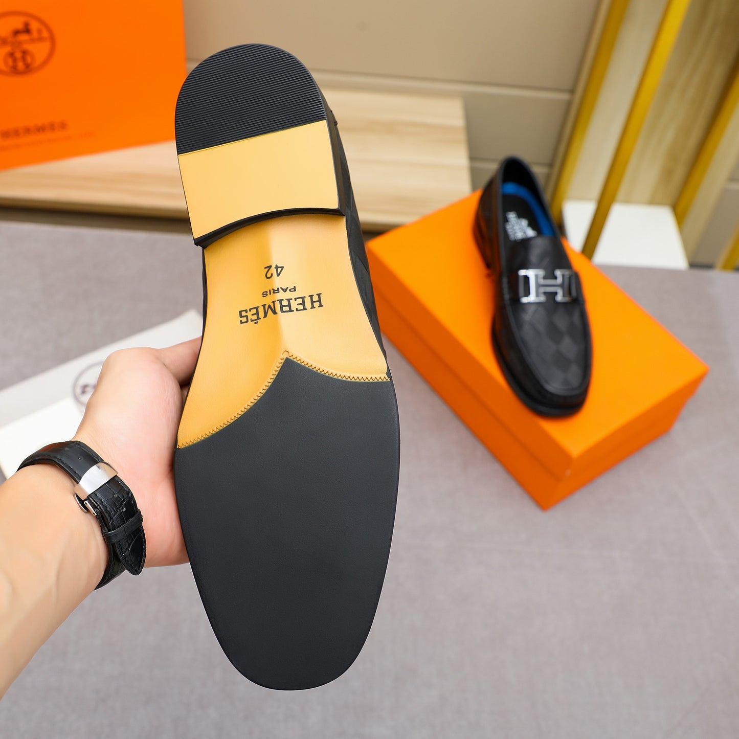 Hrms Leather shoes for Men Pre Order