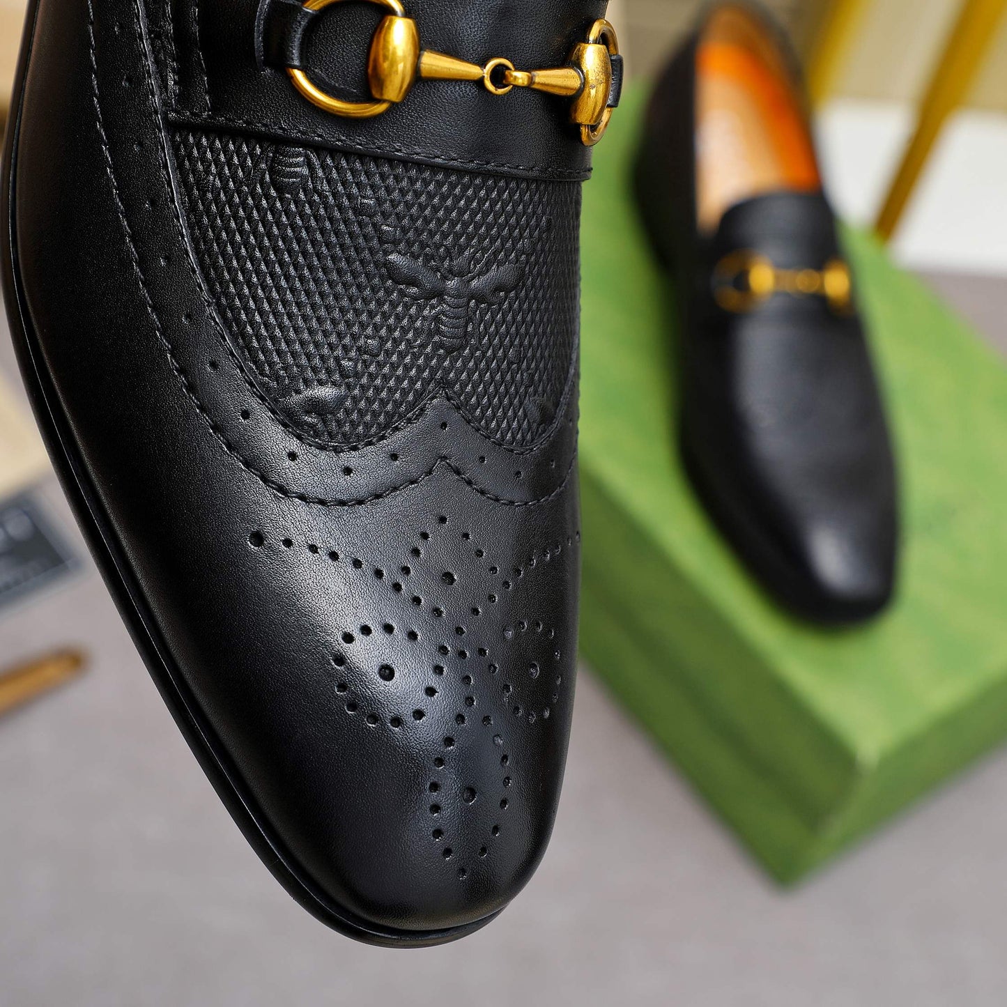 Guci Leather Shoes for Men Pre Order
