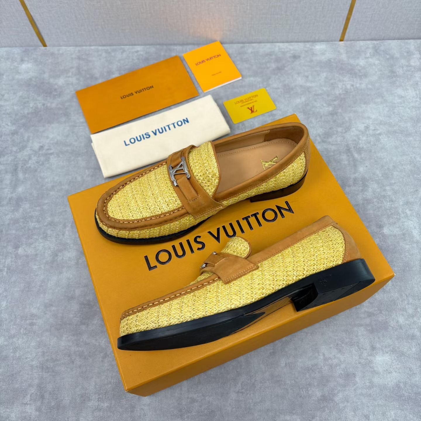LVE Major Loafers Leather shoes for Men