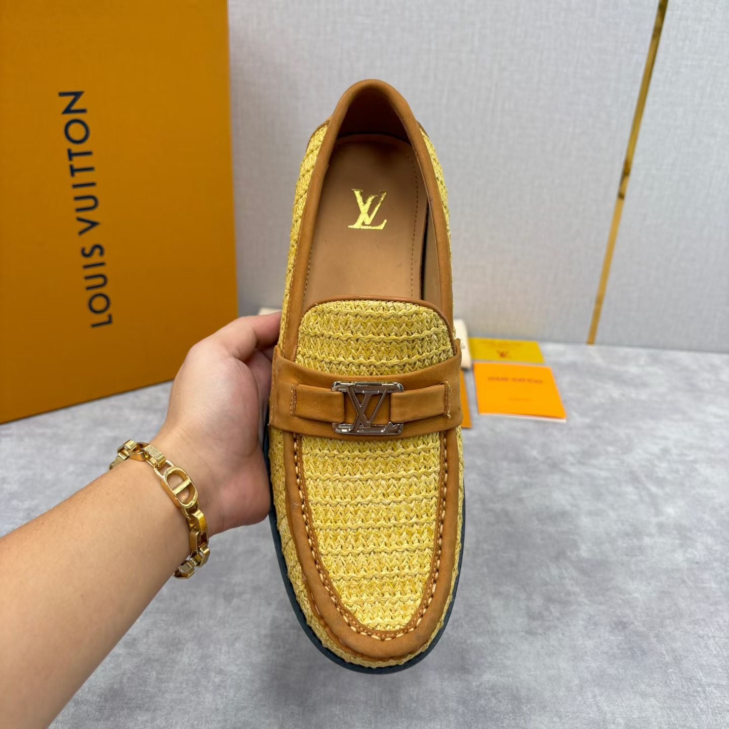 LVE Major Loafers Leather shoes for Men