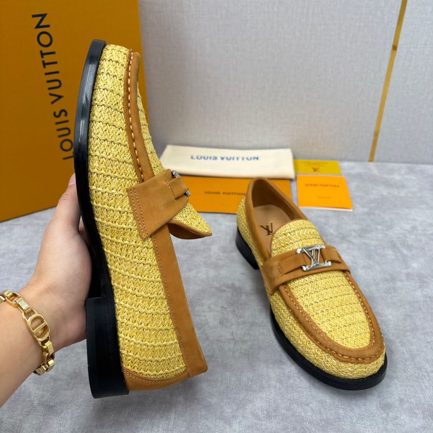 LVE Major Loafers Leather shoes for Men