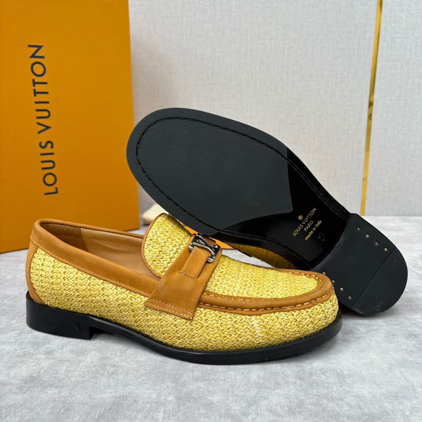 LVE Major Loafers Leather shoes for Men