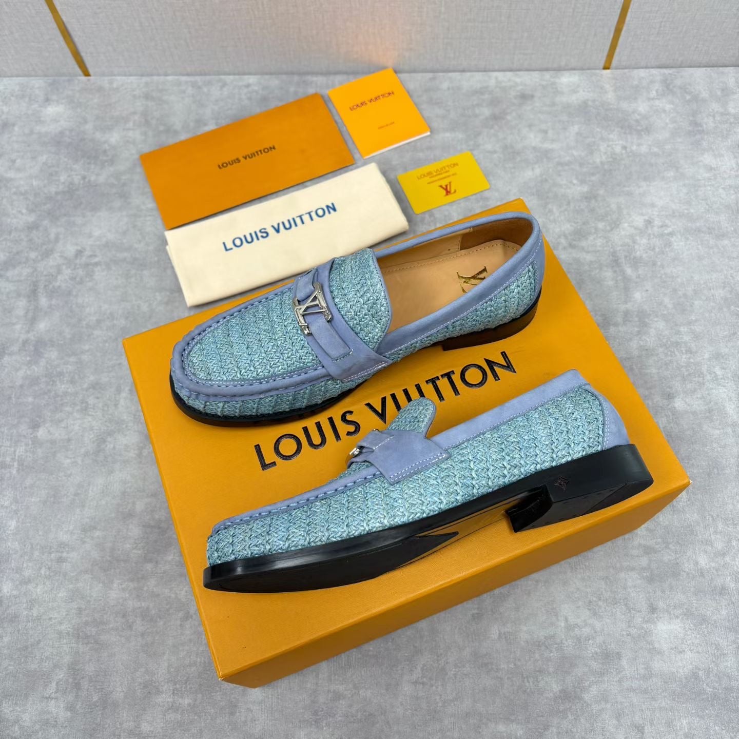 LVe Major Loafers Leather shoes for Men