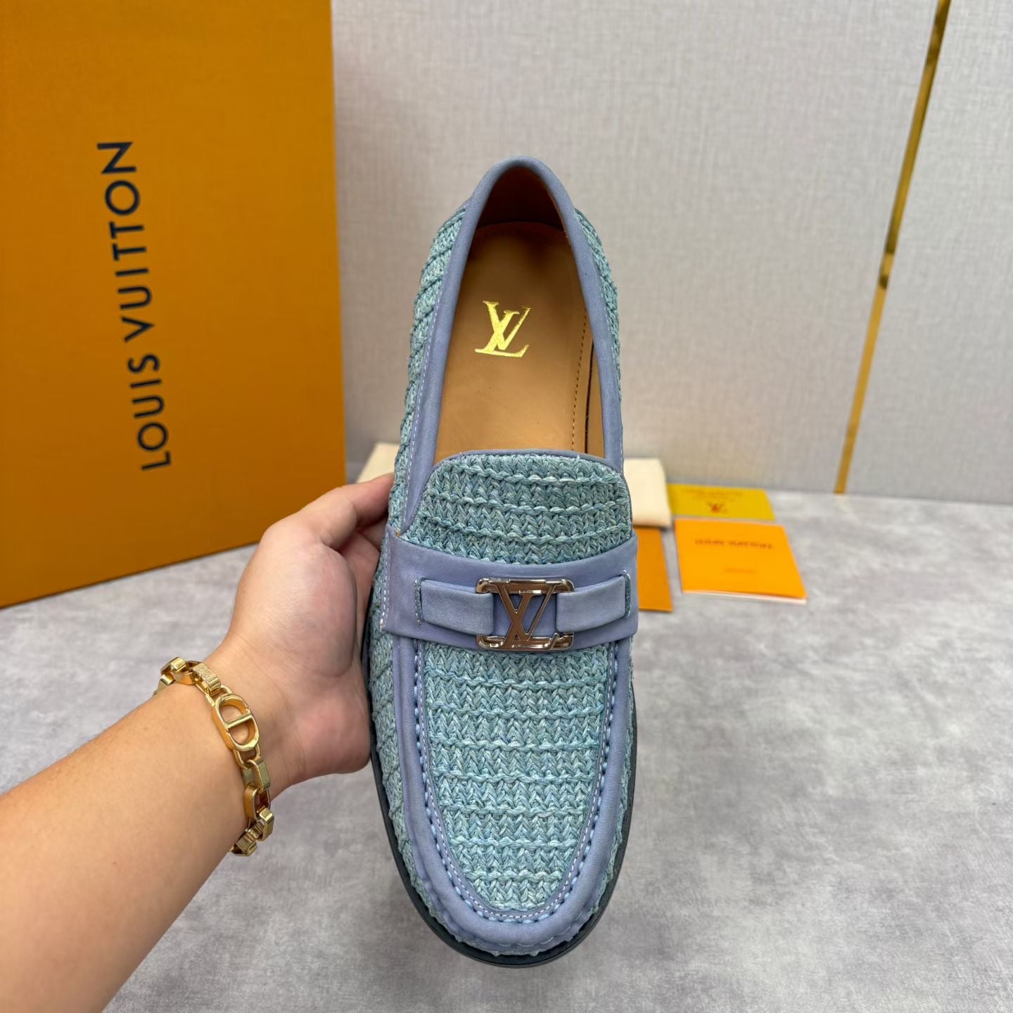 LVe Major Loafers Leather shoes for Men