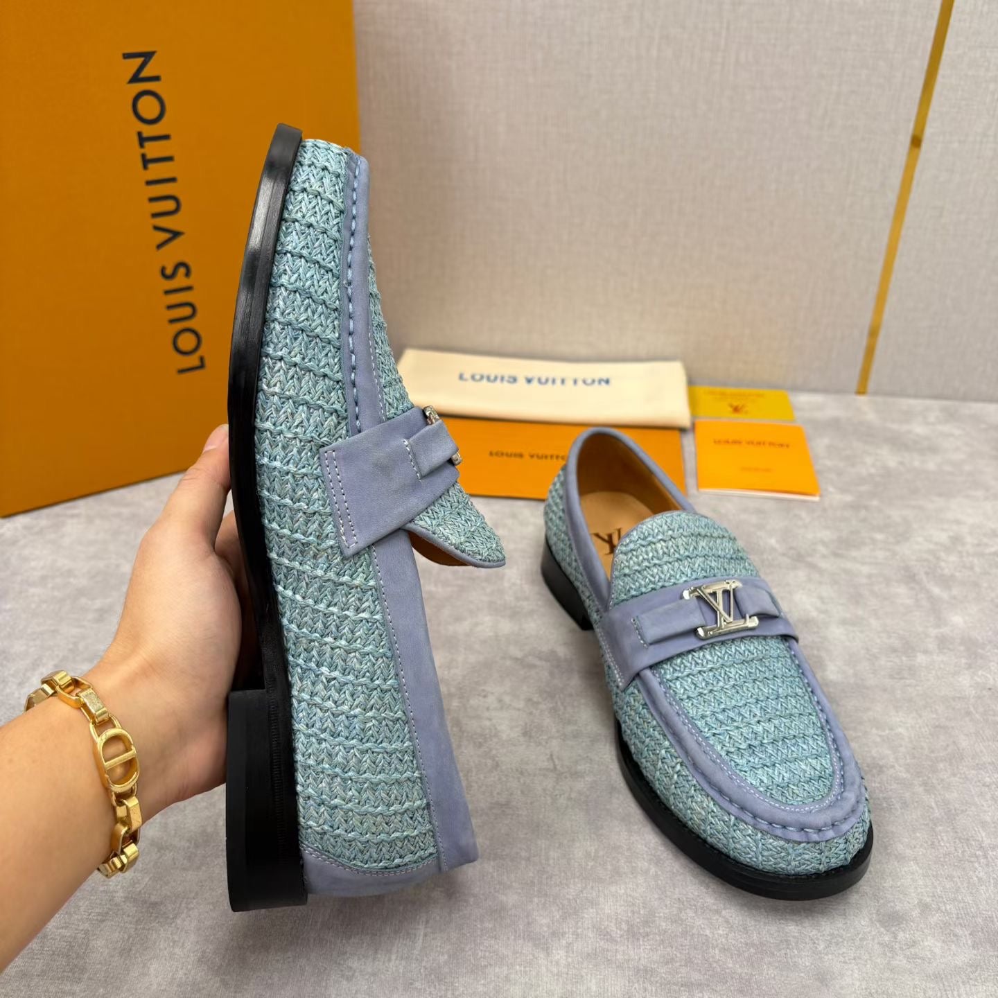 LVe Major Loafers Leather shoes for Men
