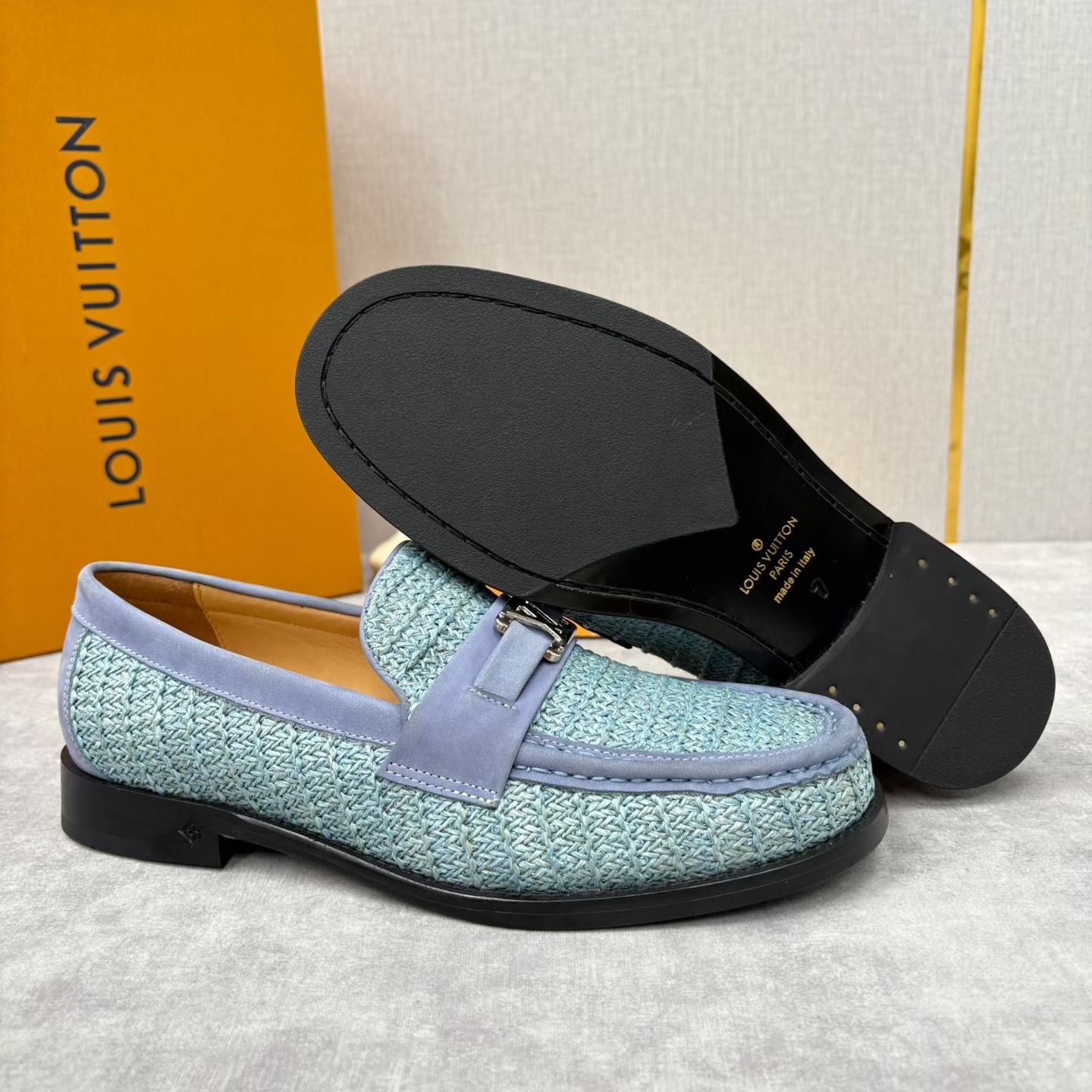 LVe Major Loafers Leather shoes for Men