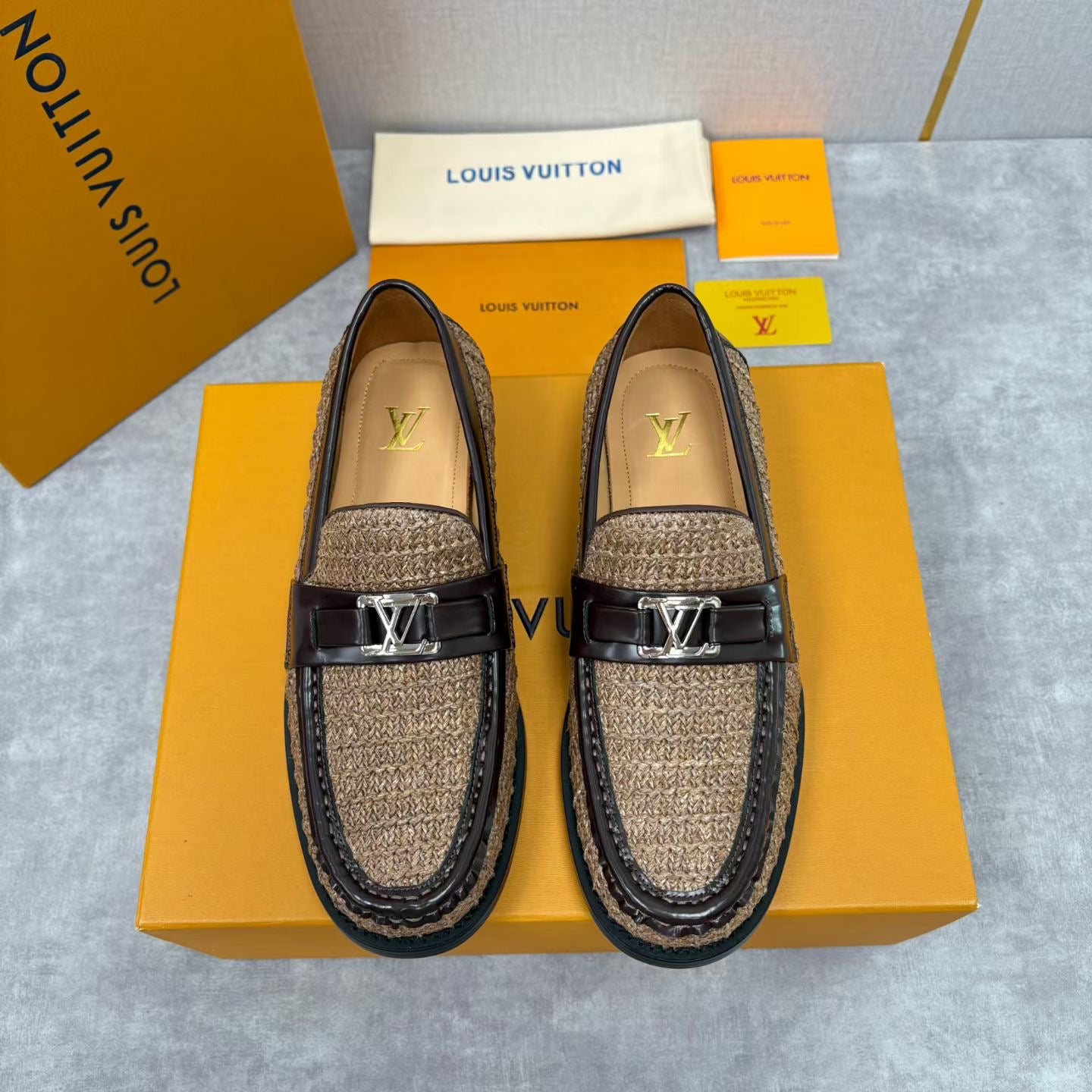 LVE Major Loafers Leather shoes for Men