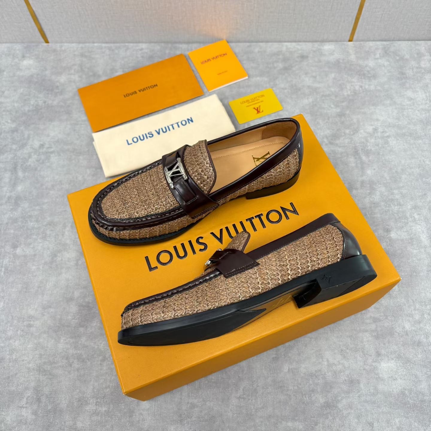 LVE Major Loafers Leather shoes for Men