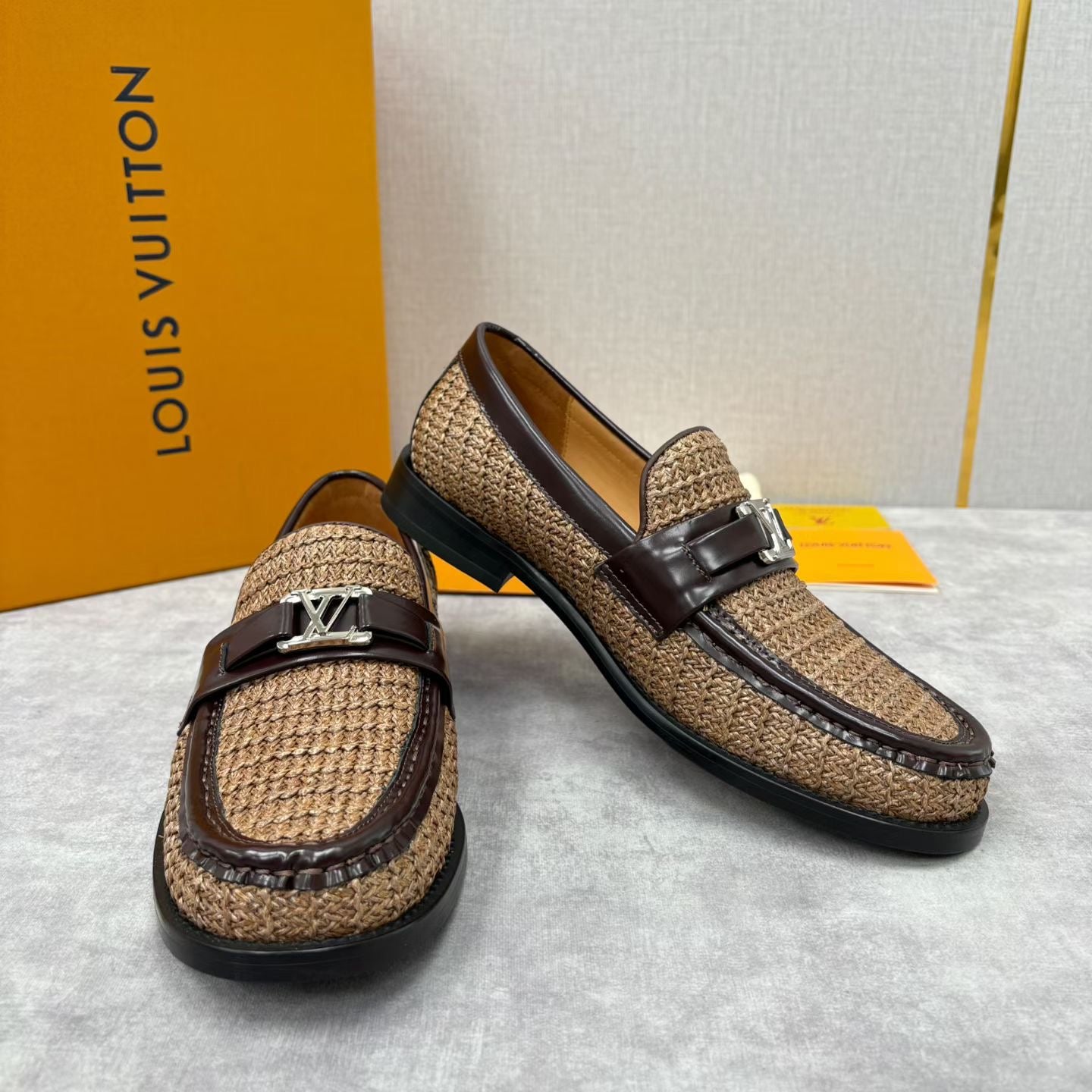 LVE Major Loafers Leather shoes for Men