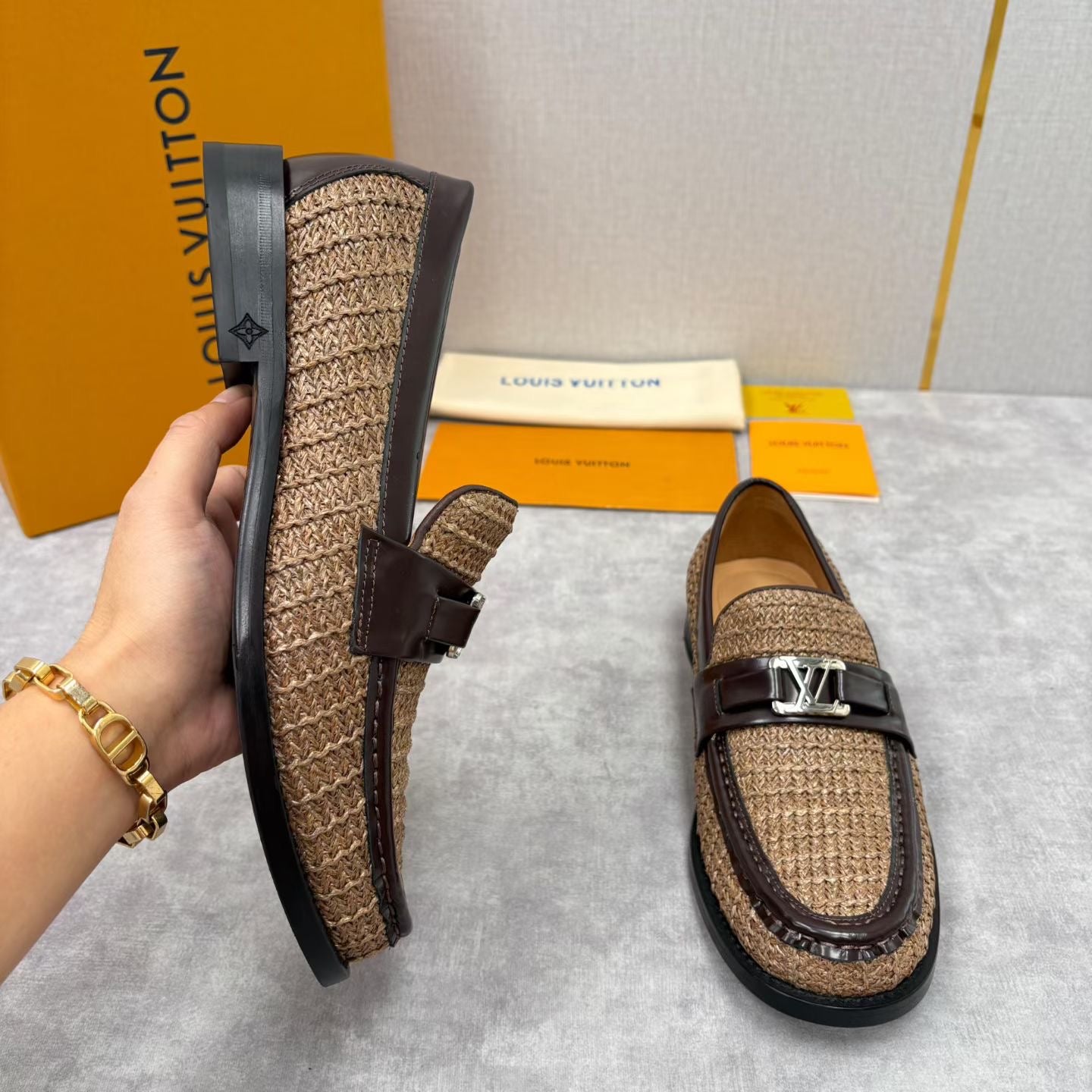 LVE Major Loafers Leather shoes for Men