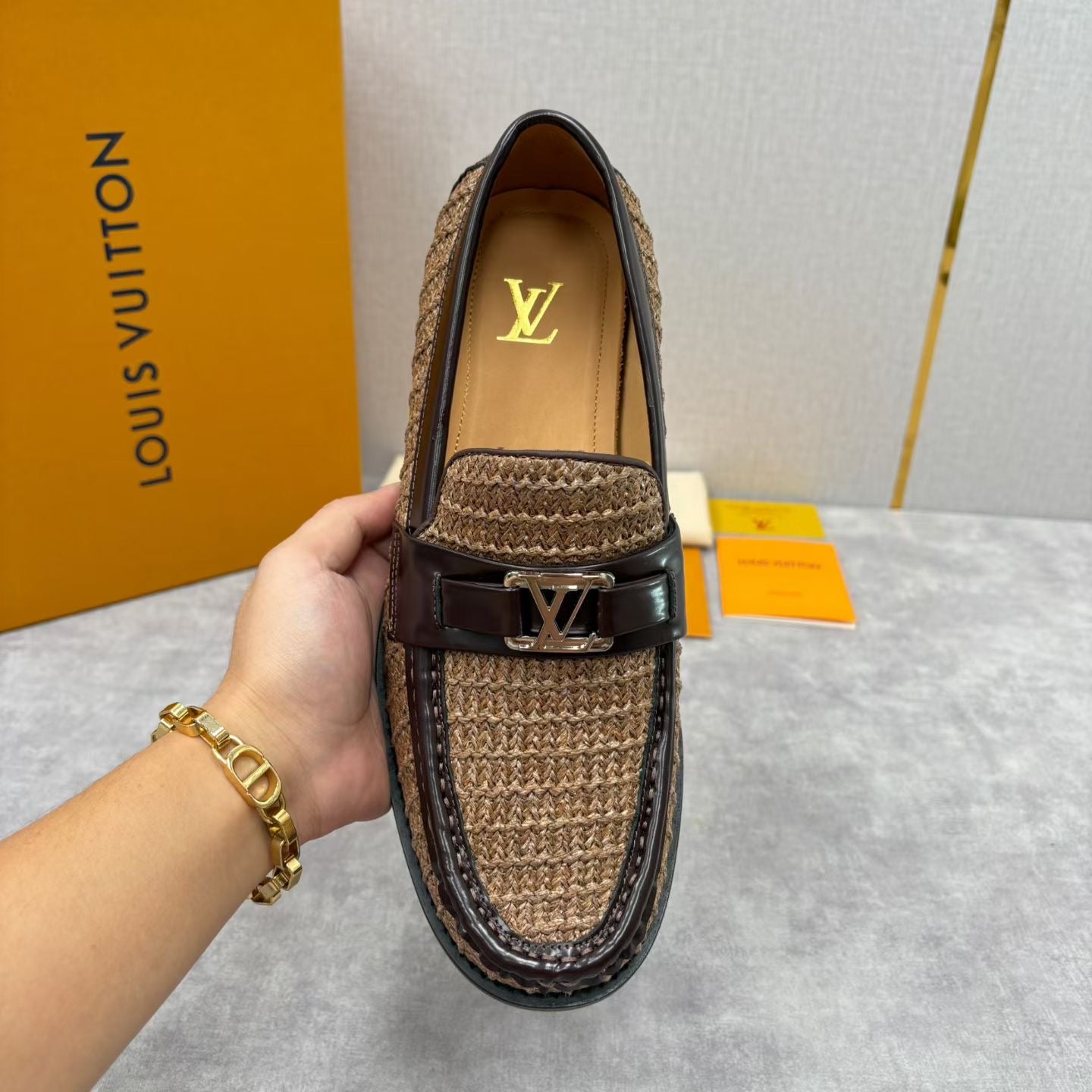 LVE Major Loafers Leather shoes for Men