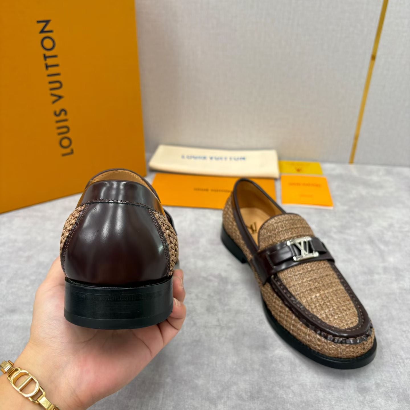 LVE Major Loafers Leather shoes for Men