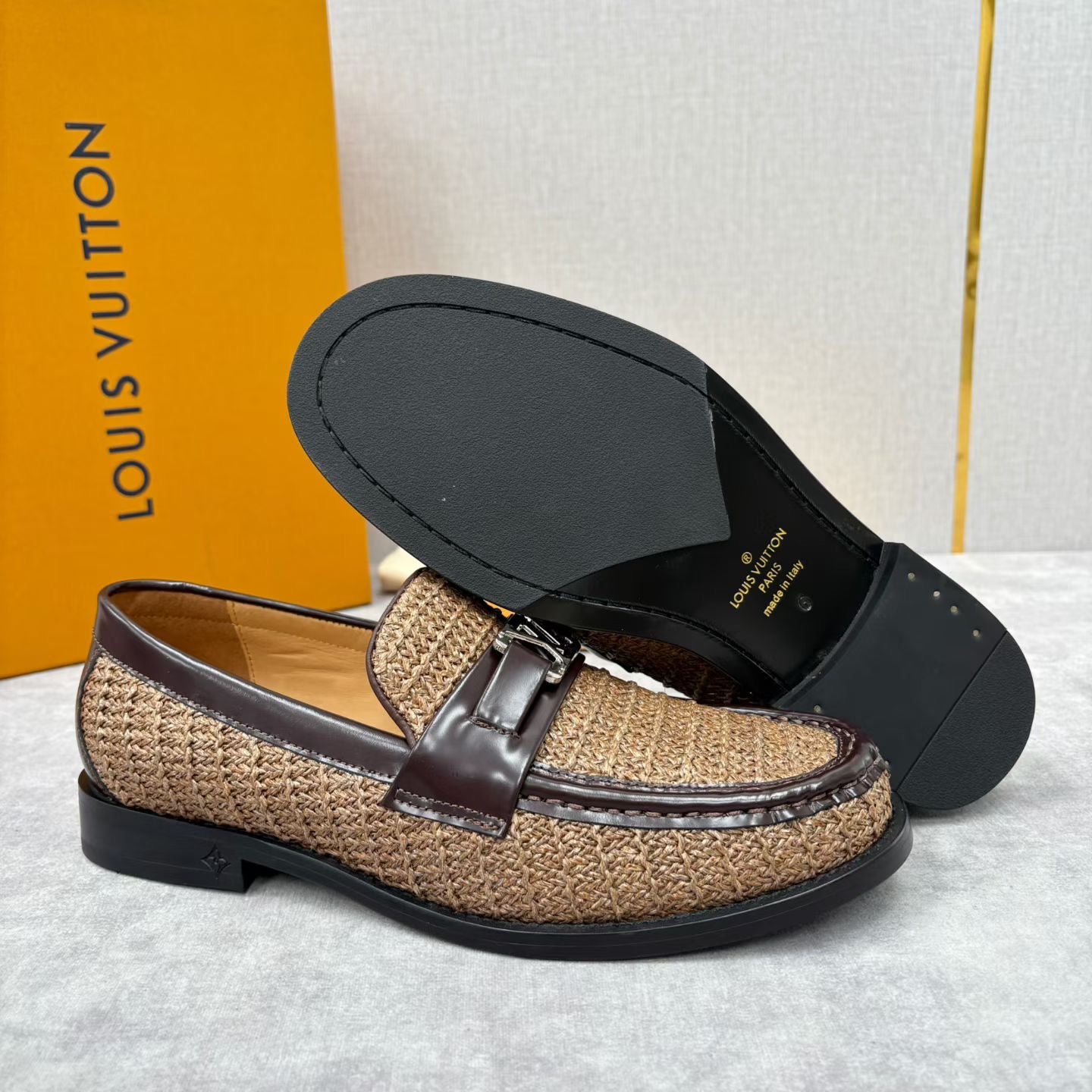 LVE Major Loafers Leather shoes for Men