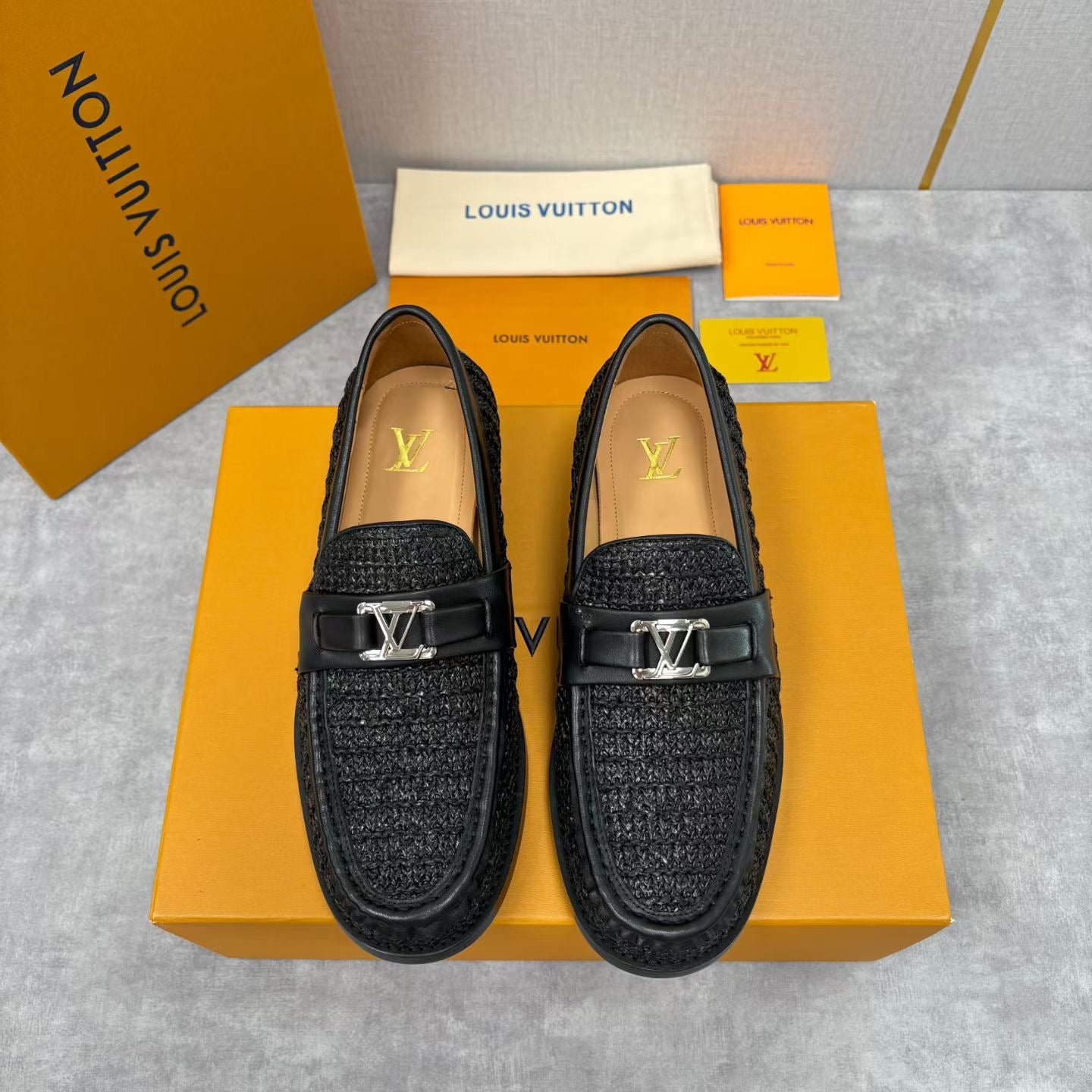 LVE Major Loafers Leather shoes for Men