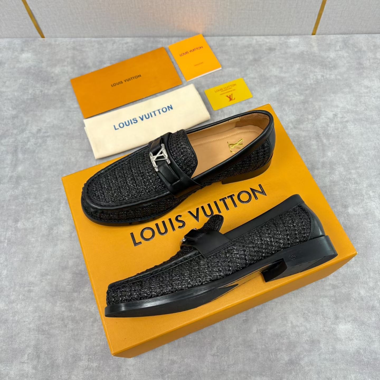 LVE Major Loafers Leather shoes for Men