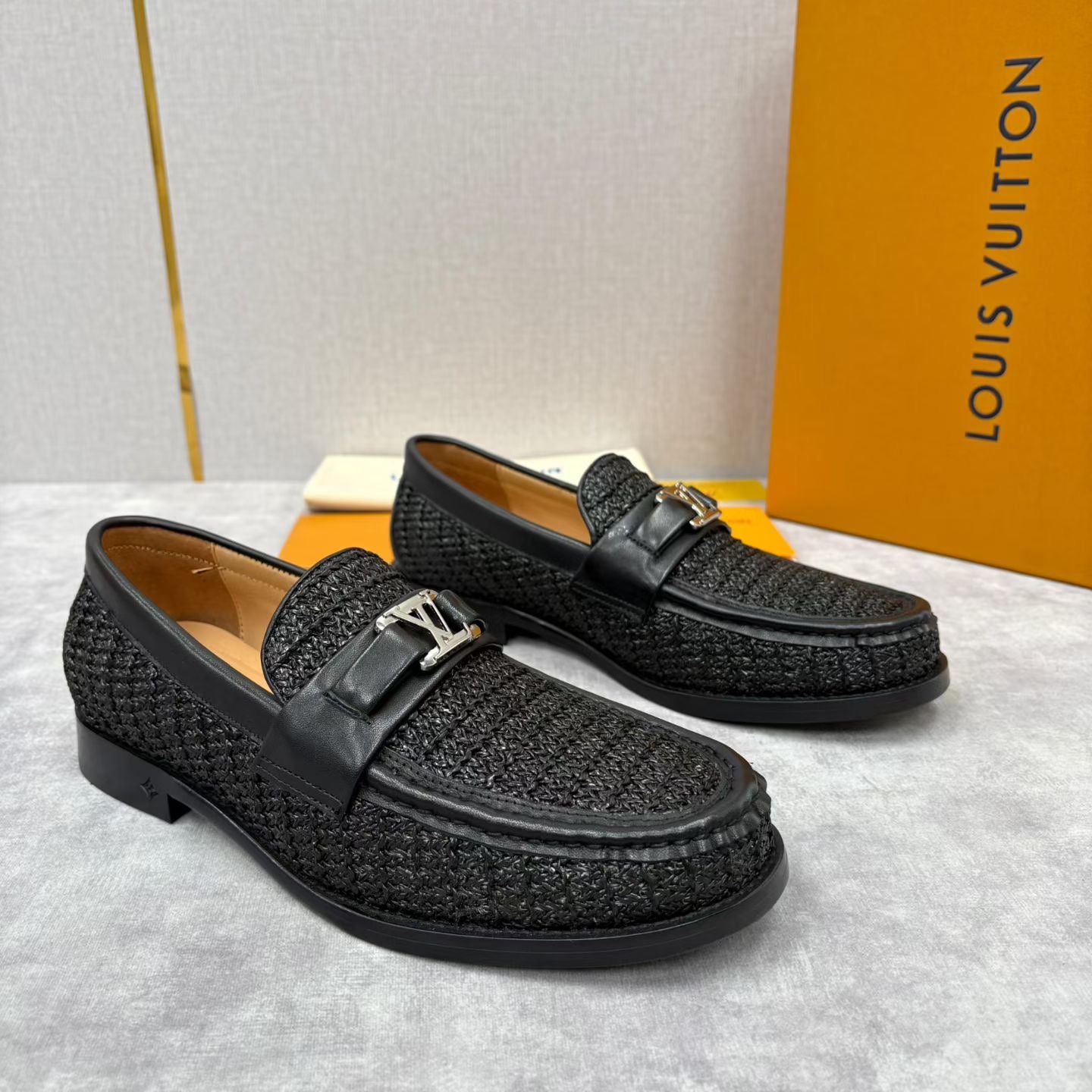 LVE Major Loafers Leather shoes for Men