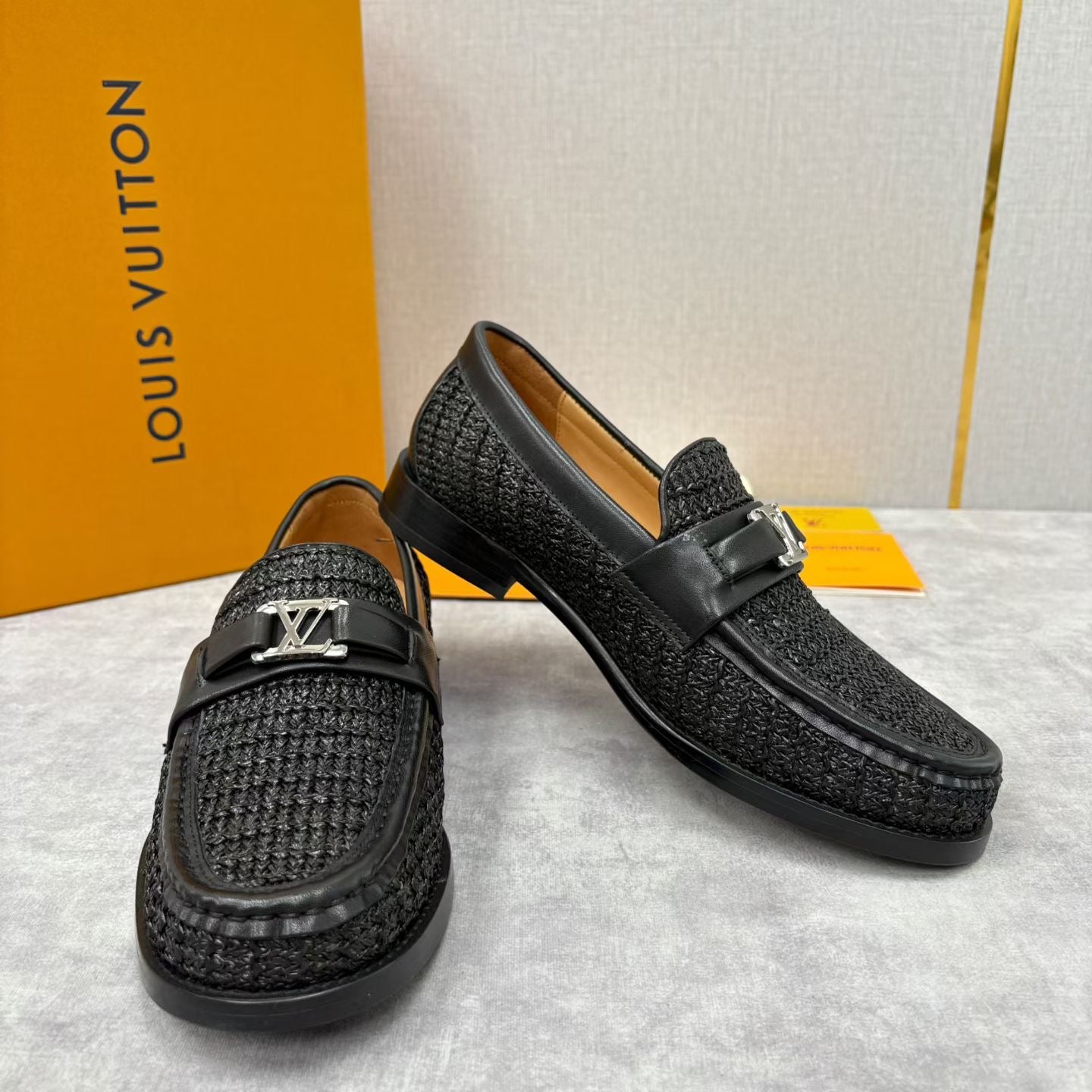LVE Major Loafers Leather shoes for Men