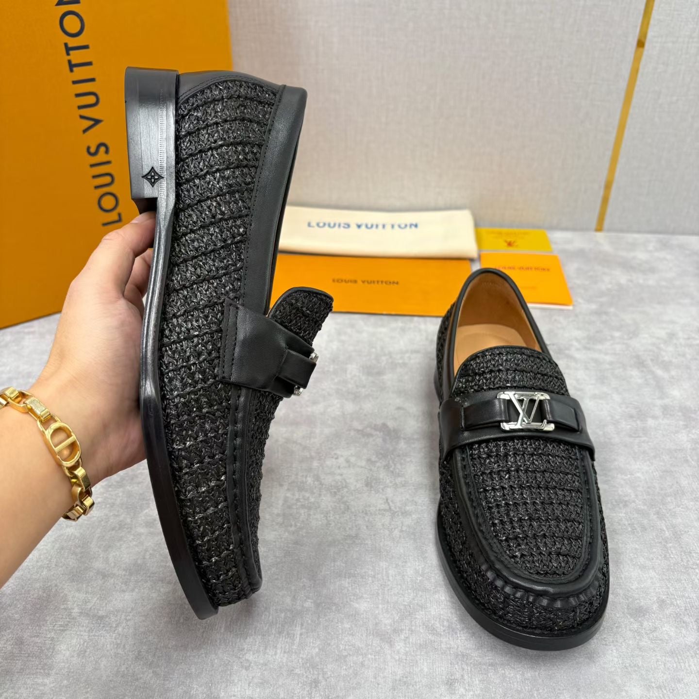 LVE Major Loafers Leather shoes for Men